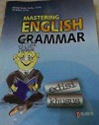Image of Mastering english grammar