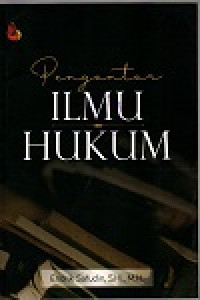 Image of Pengantar ilmu hukum