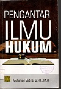 Image of Pengantar ilmu hukum