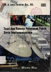 Image of Teori dan konsep pelayanan publik serta implementasinya