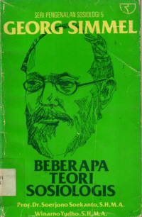 Image of Georg Simmel: beberapa teori sosiologis