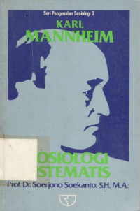 Image of Karl Manheim: sosiologi sistematis