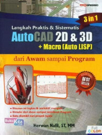 Image of Langkah praktis dan sistematis AutoCAD 2D dan 3D