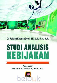Image of Studi Analisis Kebijakan