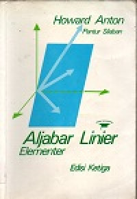 Image of Aljabar Linier Elementer