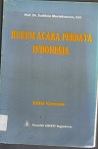 Image of Hukum acara perdata Indonesia
