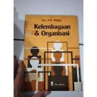 Image of Kelembagaan dan organisasi