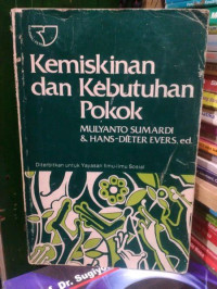 Image of Kemiskinan dan kebutuhan pokok