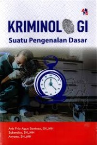 Image of Kriminologi suatu pengenalan dasar