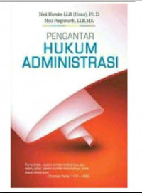 Image of Pengantar hukum administrasi