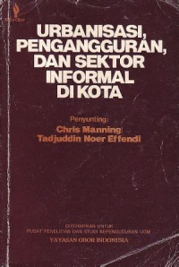 Image of Urbanisasi, pengangguran dan sektor informal di kota