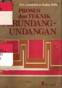 Image of Proses dan Teknik Perundang-Undangan